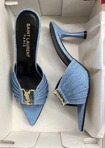 Ysl pedi denim (36)
