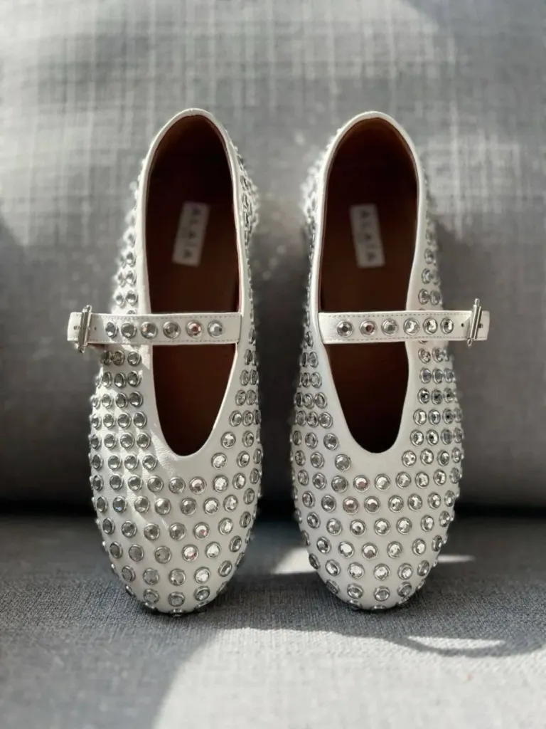 Alaia payet white