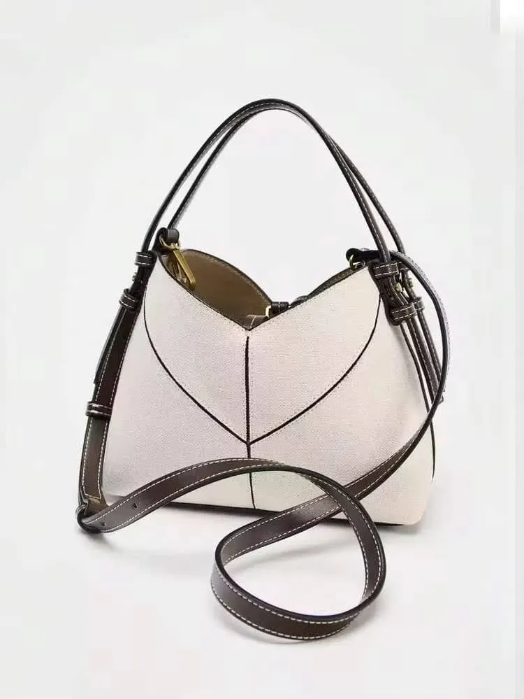 Zara mesh bag beige brown