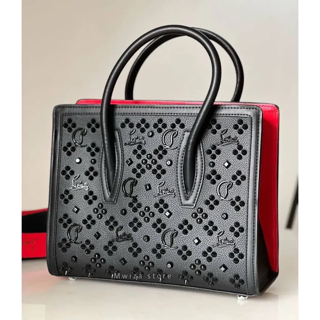 Cristian louboutin flo bag black