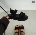 Ugg sandal chamois black