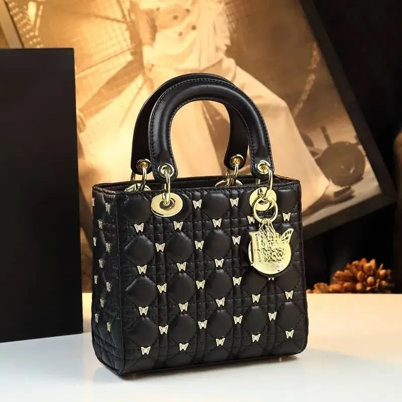 Dior batterfly bag black