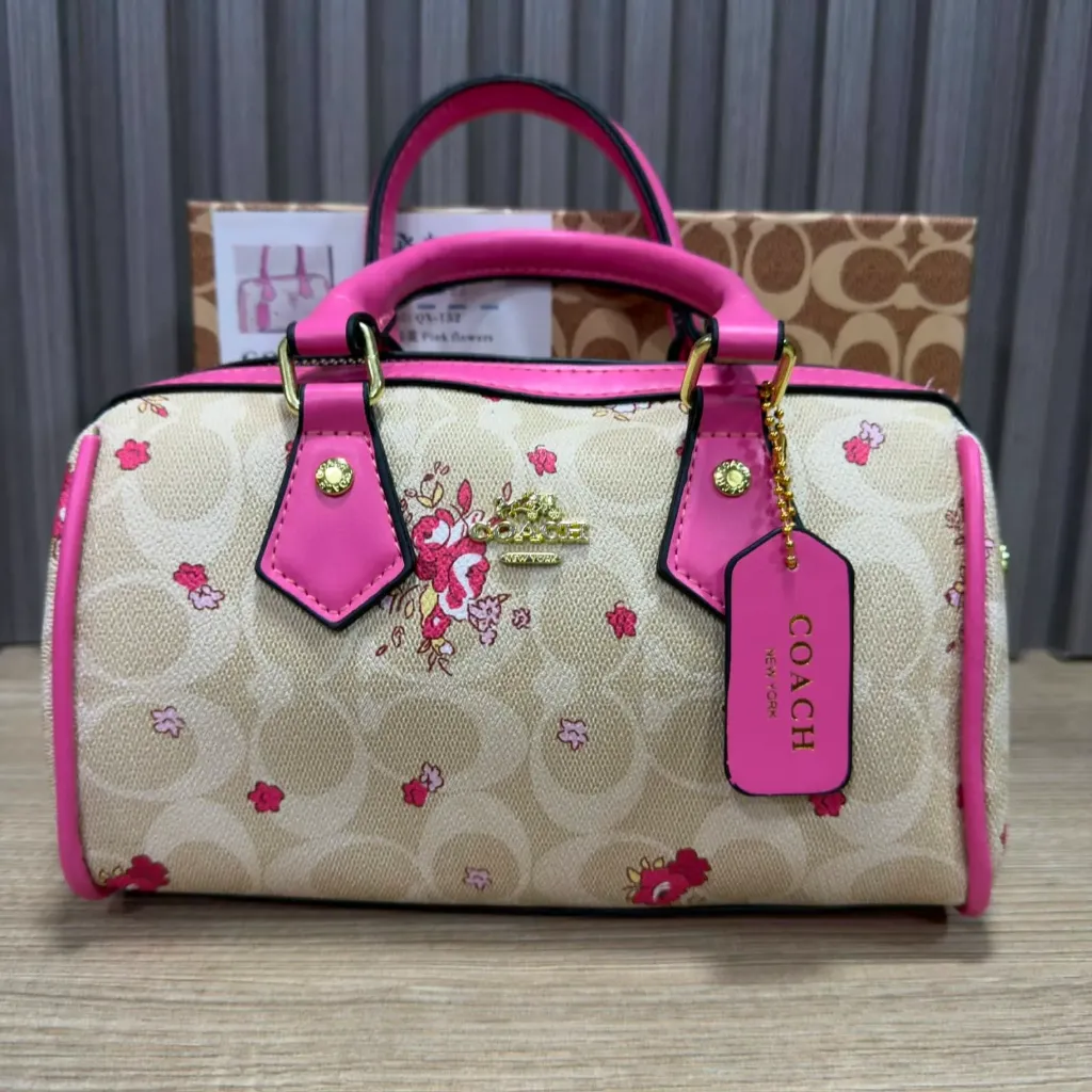 Coach cassie bag fushia