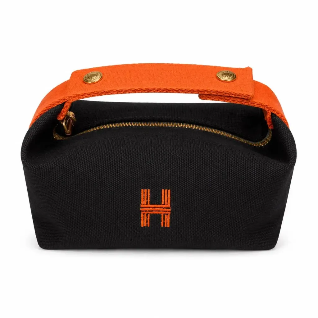 Hermes bag black orange