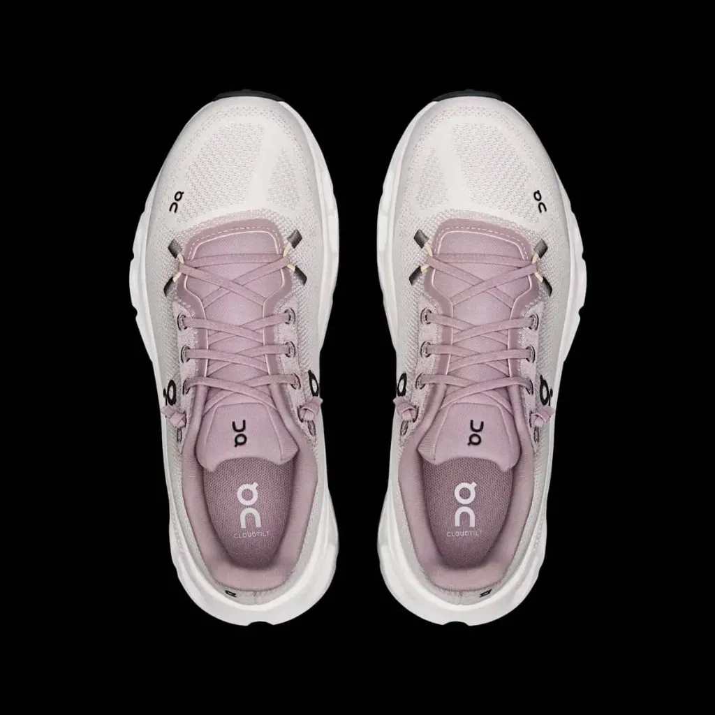 On cloud white purple
