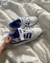 Adidas forum white blue