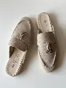 Loro piano slipper beige