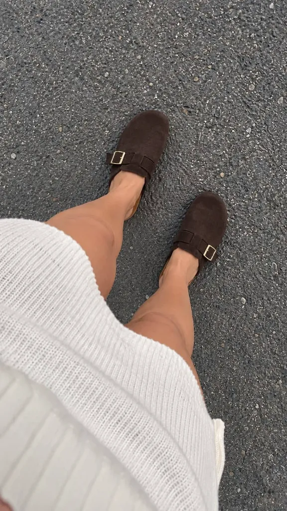 Birkenstock velvet brown