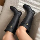 Chanel boot black