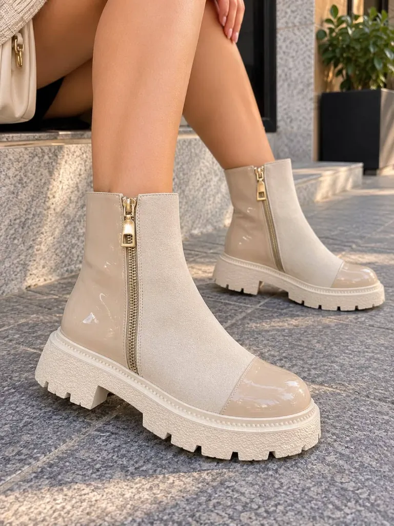 Sale boot 3 beige