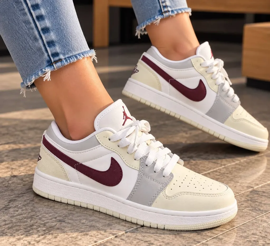 Dunk sale beige bordo (36)