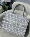 Christian dior tote bags grey 